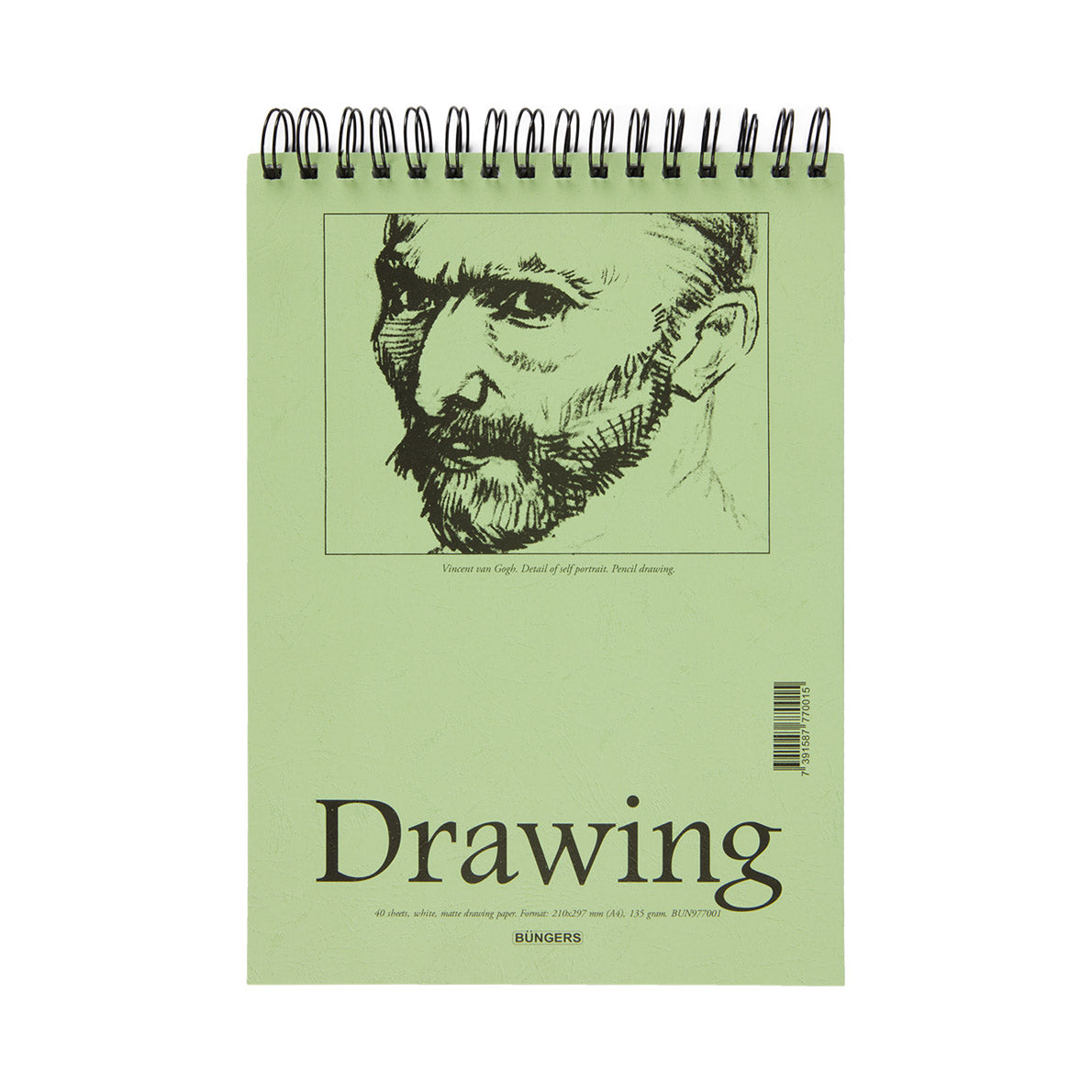 Büngers Drawing Pad A4 135g 40 sheets - image 1