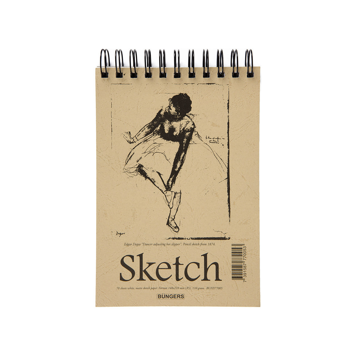Büngers Sketch Pad A5 110g 70 sheets - image 1