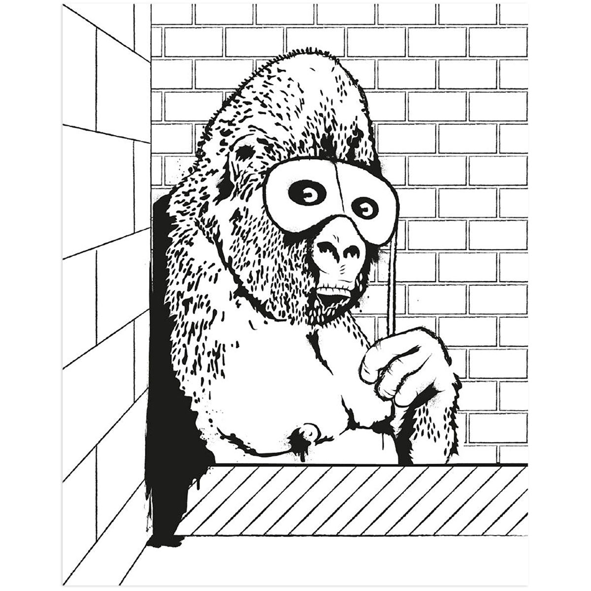 Banksy Coloring Book Unofficial