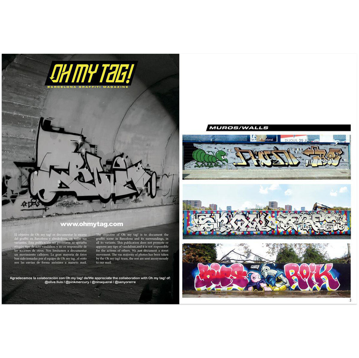 Oh My Tag! Barcelona Graffiti Magazine 7