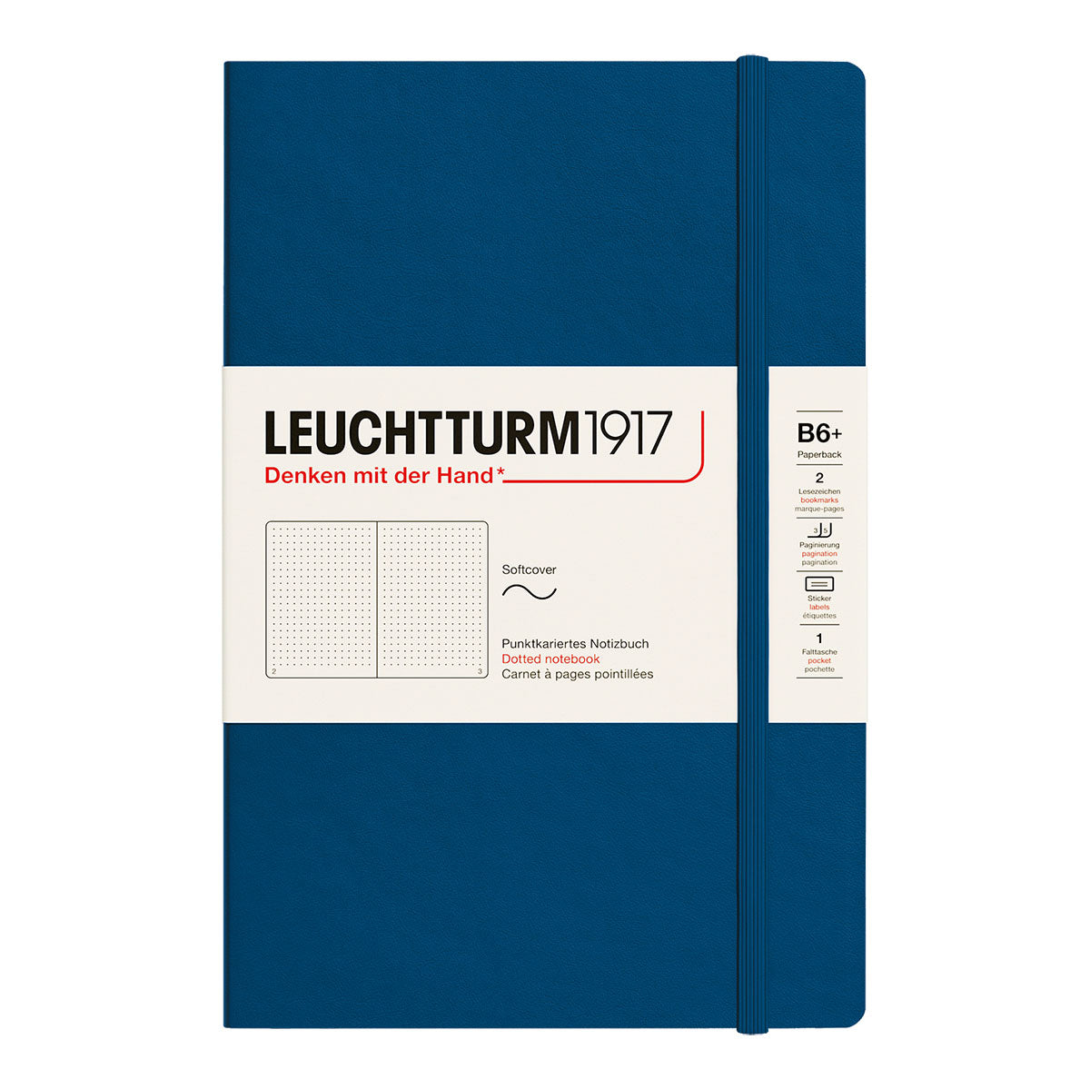 Leuchtturm1917 Notebook B6+ Soft Cover, Dotted