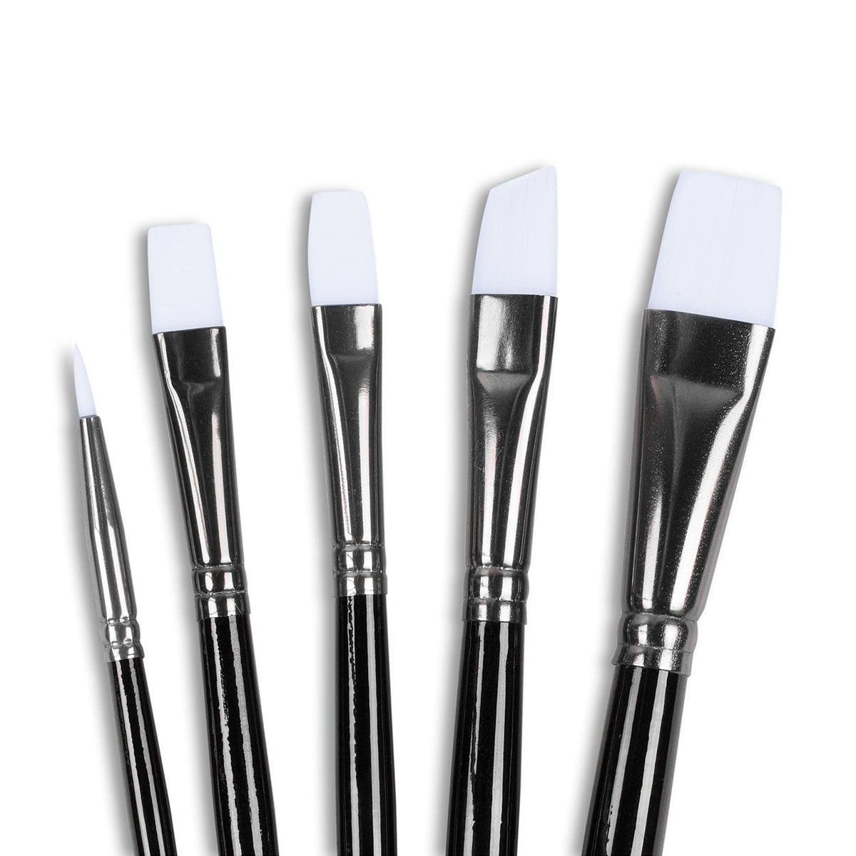 Angelus Acrylic Leather Paint Standard Brush 5 Set