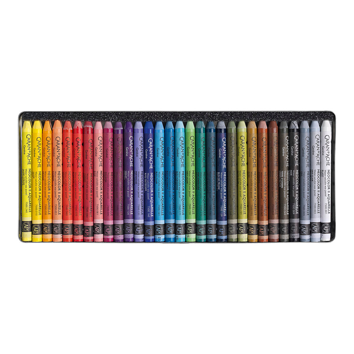 Caran d'Ache Neocolor II Water-Soluble Crayons 30 Set