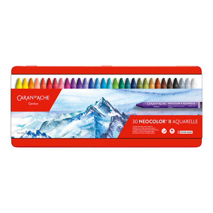 Caran d'Ache Neocolor II Water-Soluble Crayons 30 Set