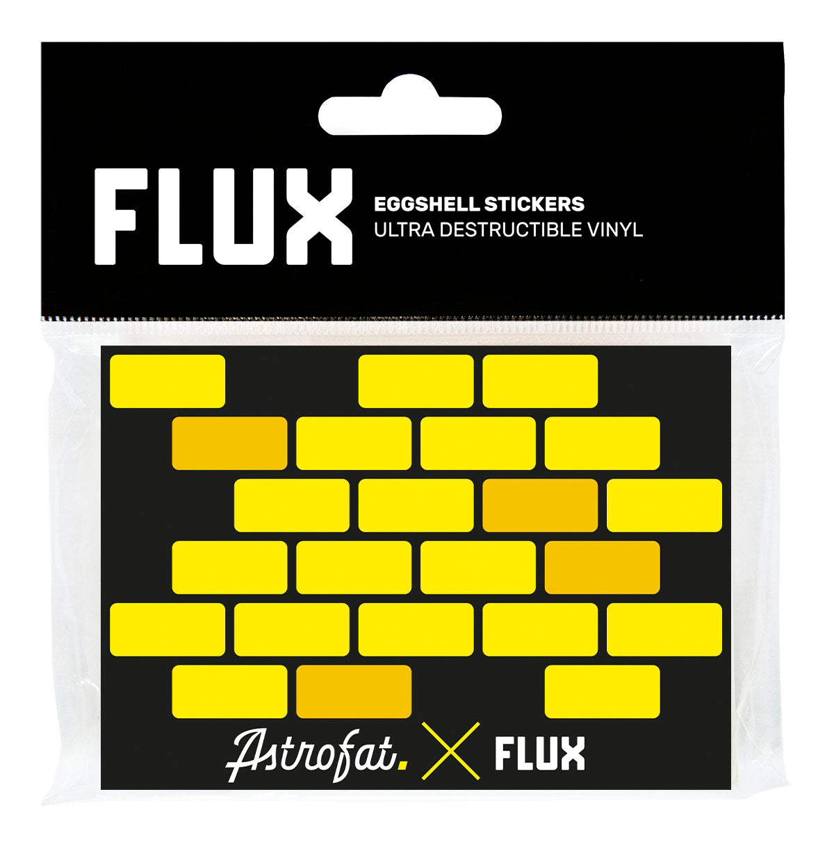 FLUX Eggshell Stickers 50 pcs Astrofat Ltd. Edition