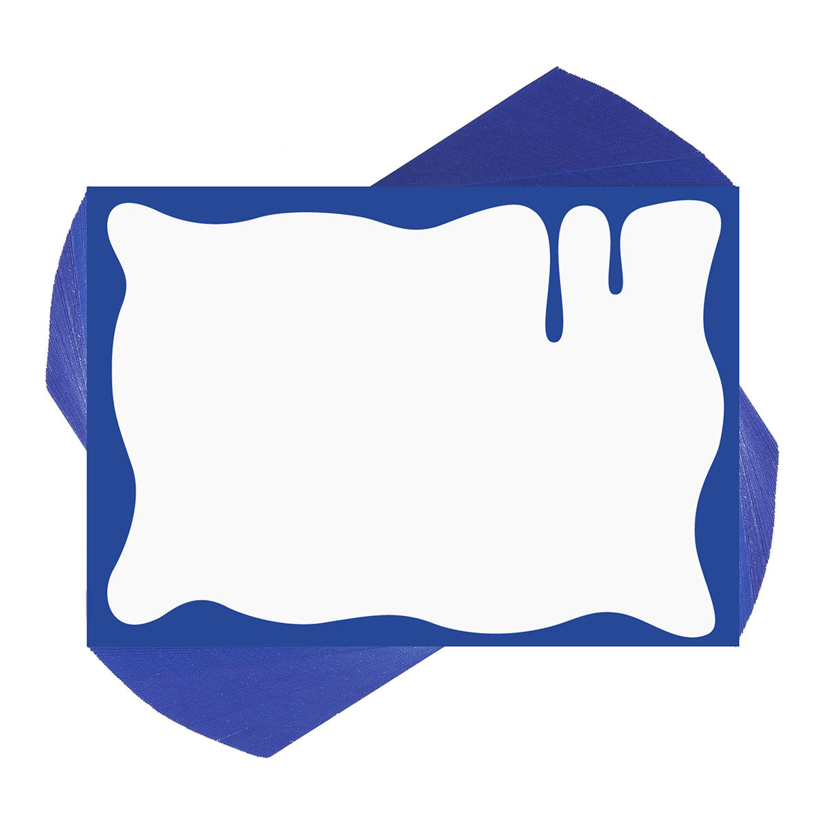 Sticker Frame Single Frame Stickers Blue, 100 pcs – UNFADE