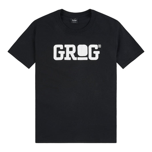 Grog Classic Logo T-shirt Black