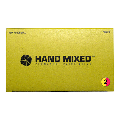 HAND MIXED Rough Wall Paint Stick Basic 12 Set, 222