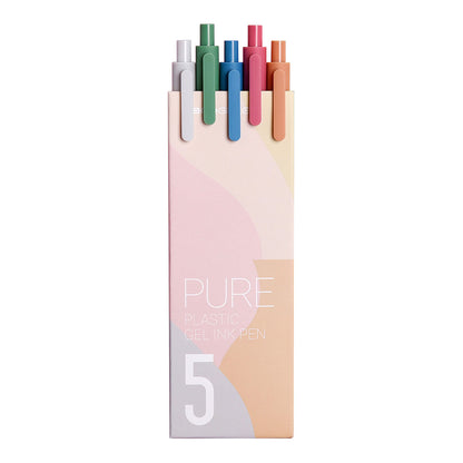 KACO Pure Soft Touch Gel Pen 0.5 mm 5 set Morandi