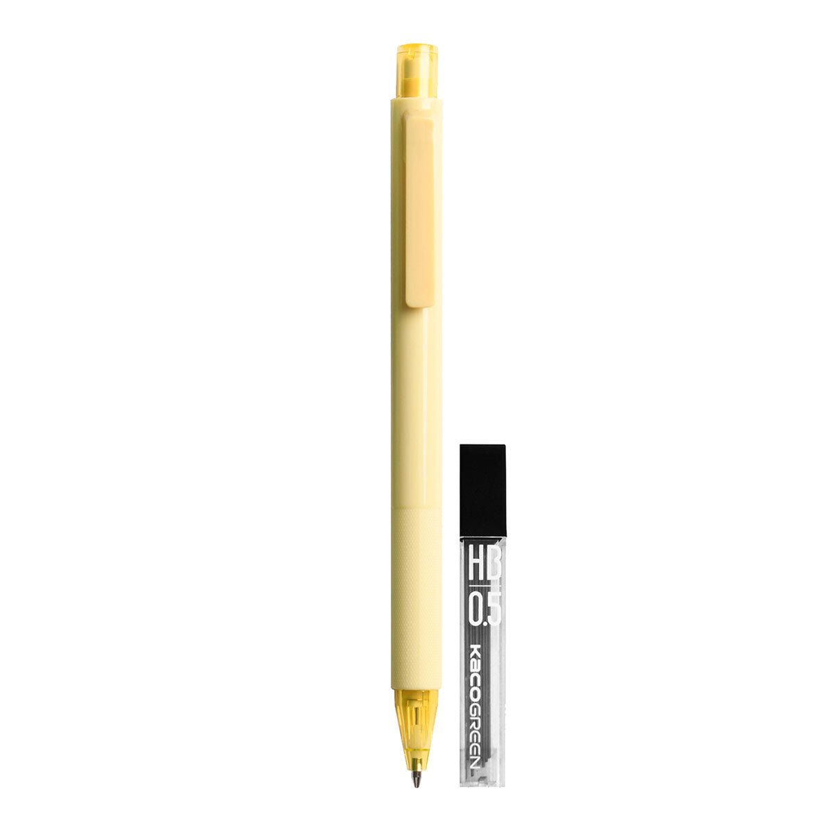 KACO Turbo Mechanical Pencil Yellow 0.5 mm + HB Leads