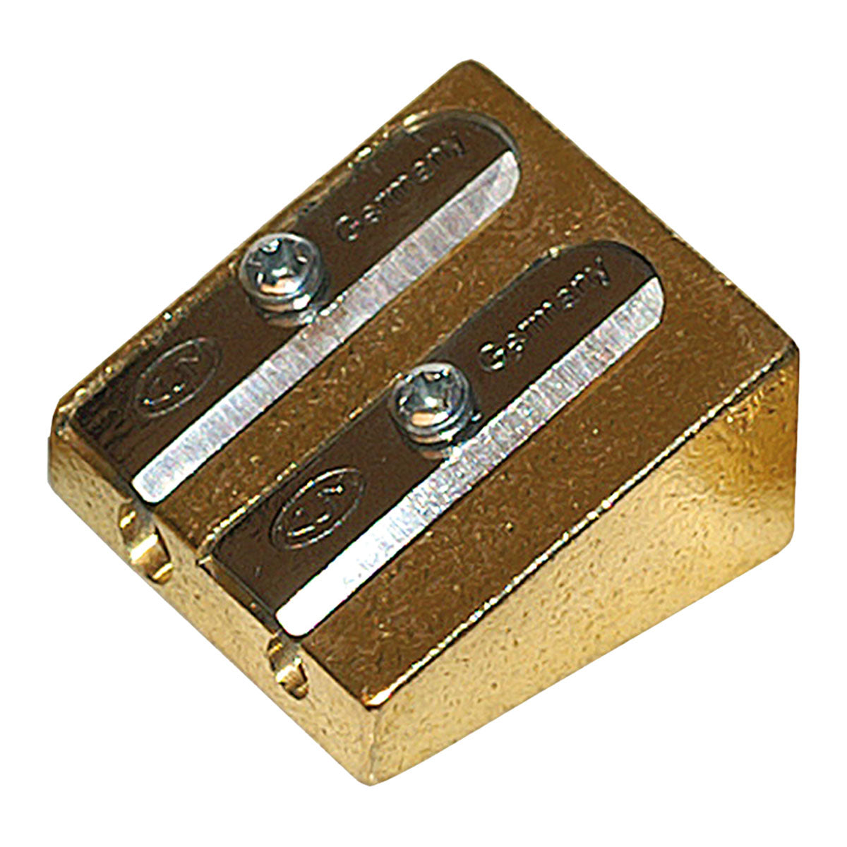 KUM 300-2 Brass 2-Hole Sharpener