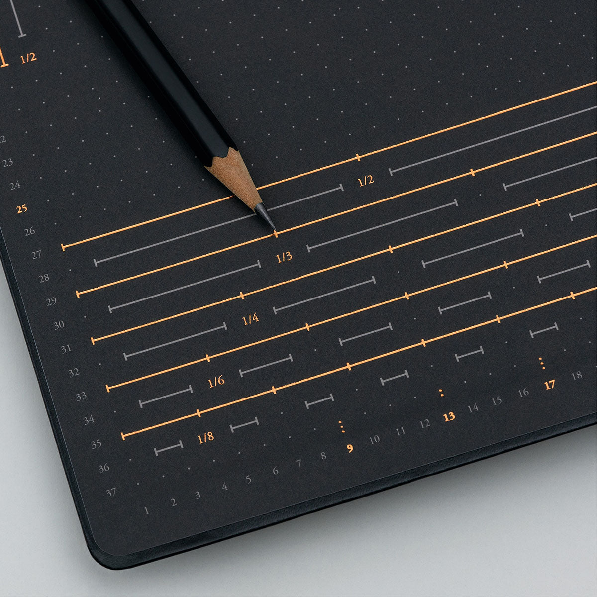 Leuchtturm1917 Bullet Journal Edition 2 Notebook Black A5, Dotted