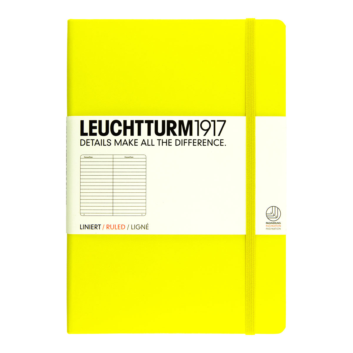 Leuchtturm1917 Notebook A5 Hard Cover, Ruled - image 9