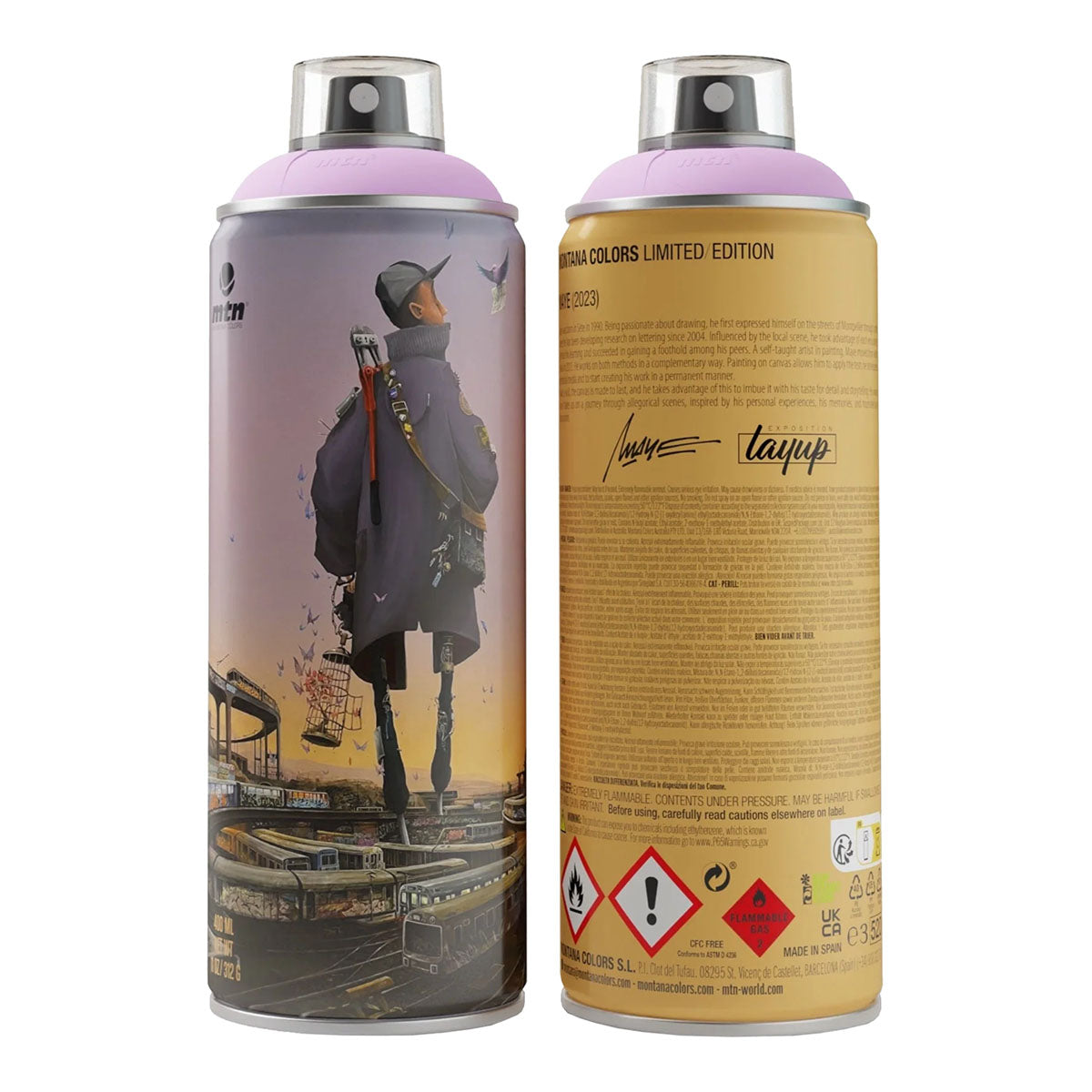 MTN Maye Limited Edition Spray Paint 400ml, Shiva Violet