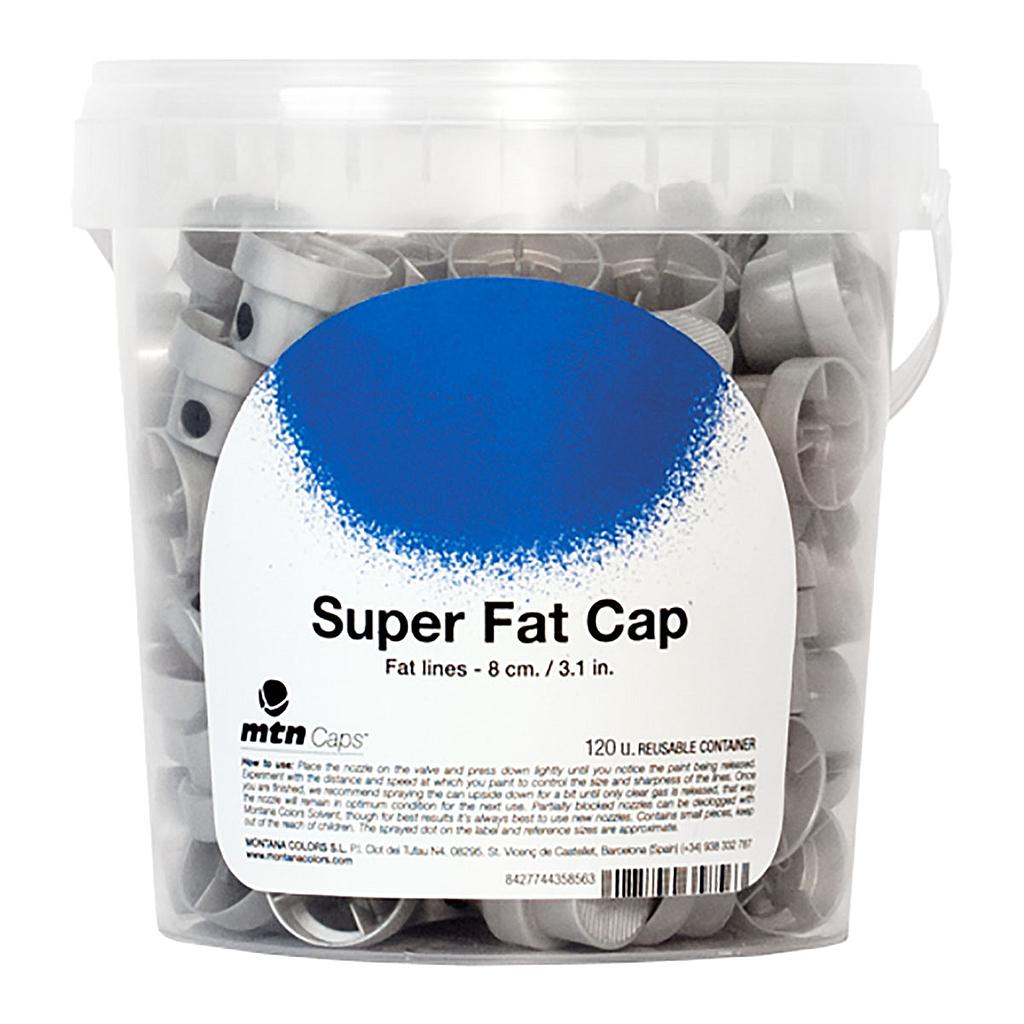 MTN Super Fat Cap Bucket, 120 Caps