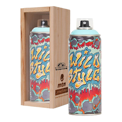 MTN Wild Style Limited Edition Spray Paint 400ml, Fukushima Blue