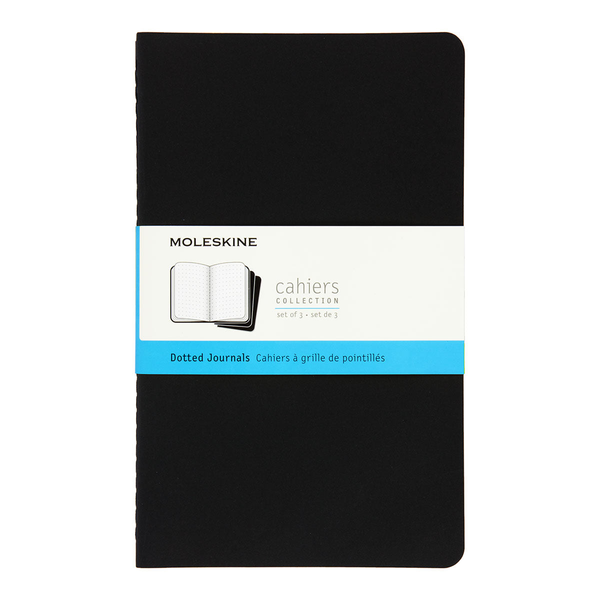 Moleskine Cahier Large Journal Dotted Set of 3