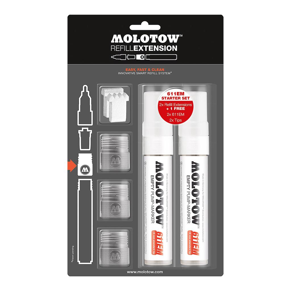 Molotow 611EM Refill Extension Starter Kit