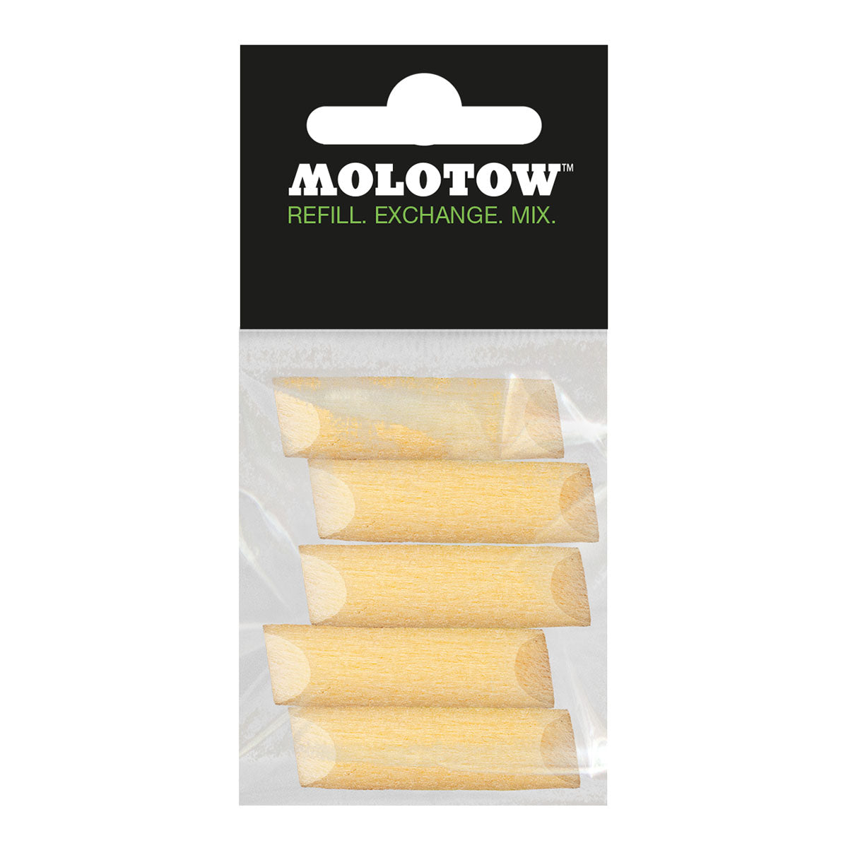 Molotow Exchange Tips Chisel 4-8 mm 5-pack