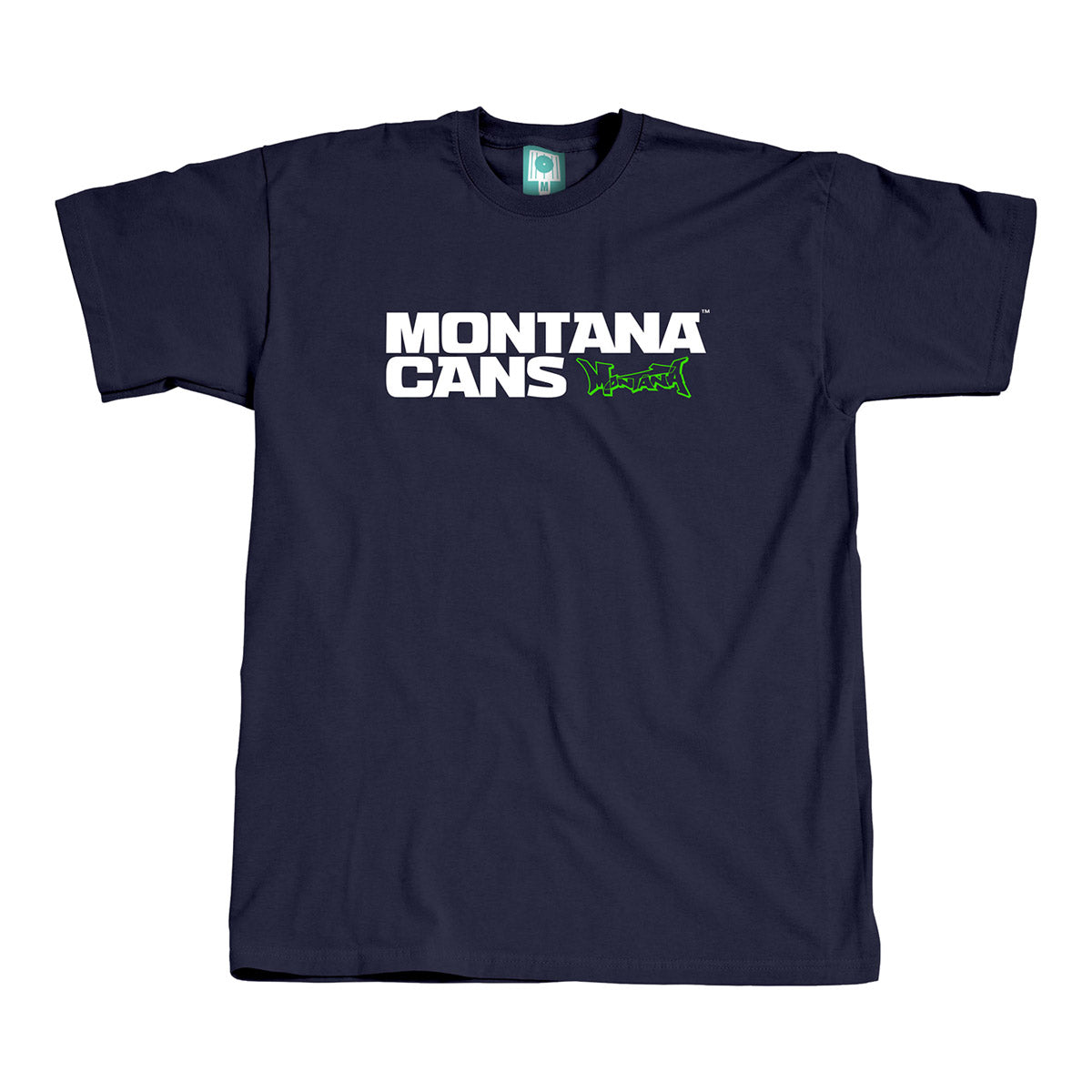 All Typo Montana Cans Typo Logo T-Shirt Navy – UNFADE