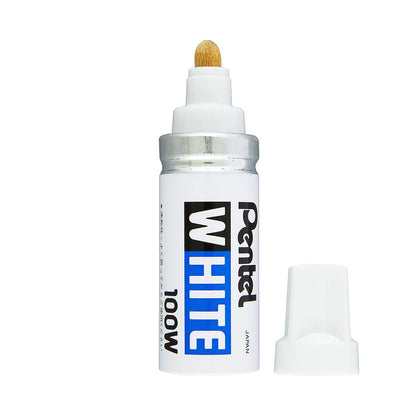 Pentel White X100-W Pocket Marker 6.5 mm - image 1