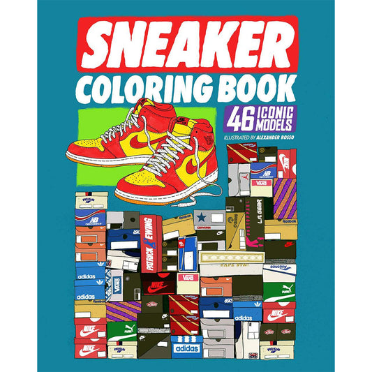 Sneaker Coloring Book