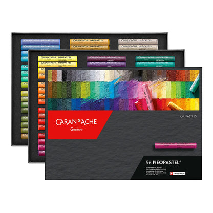 Caran d'Ache Neopastel Oil Pastel Crayons 96 set