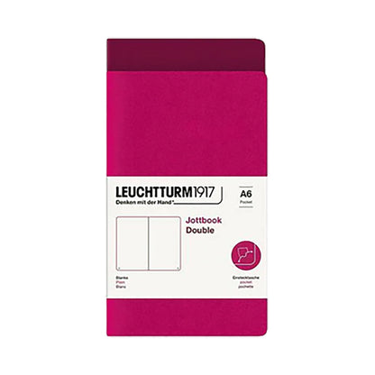 Leuchtturm1917 Jottbook A6 Pack of 2, Plain