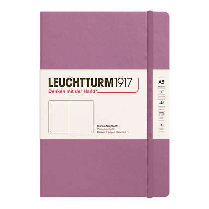 Leuchtturm1917 Notebook A5 Hard Cover, Plain