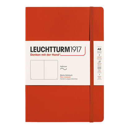 Leuchtturm1917 Notebook A5 Soft Cover, Plain