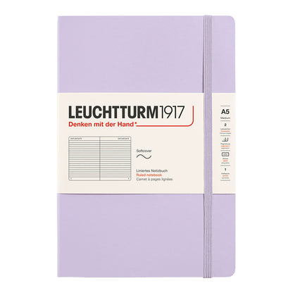 Leuchtturm1917 Notebook A5 Soft Cover, Ruled