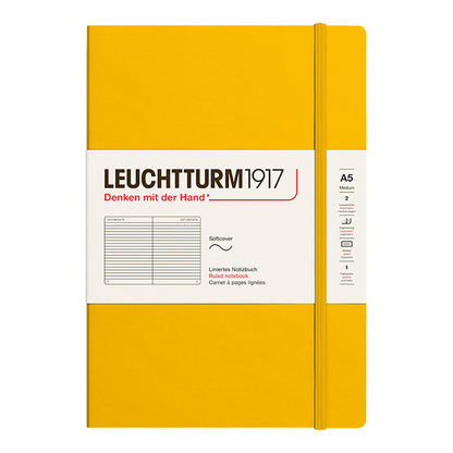 Leuchtturm1917 Notebook A5 Soft Cover, Ruled