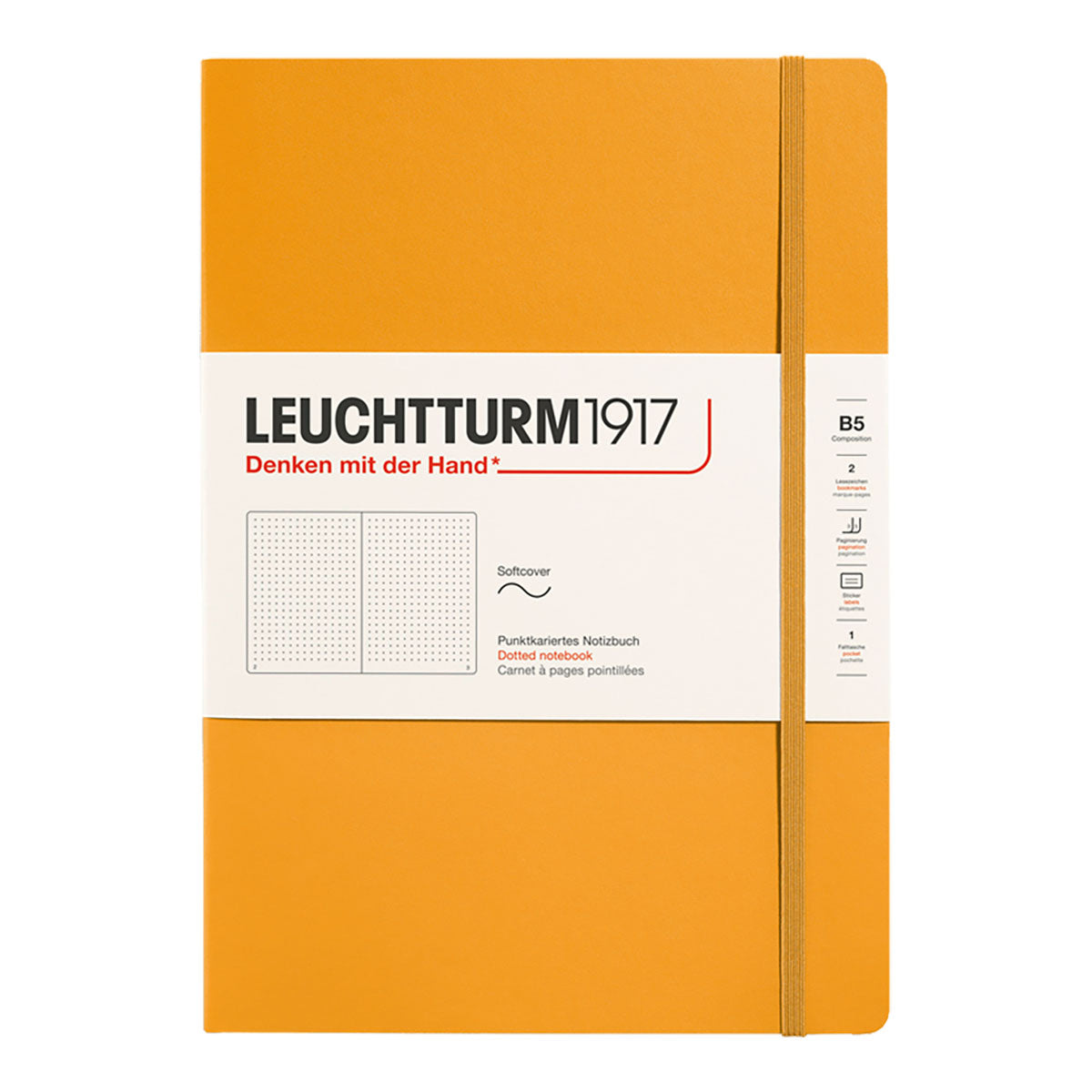 Leuchtturm1917 Notebook B5 Soft Cover, Dotted