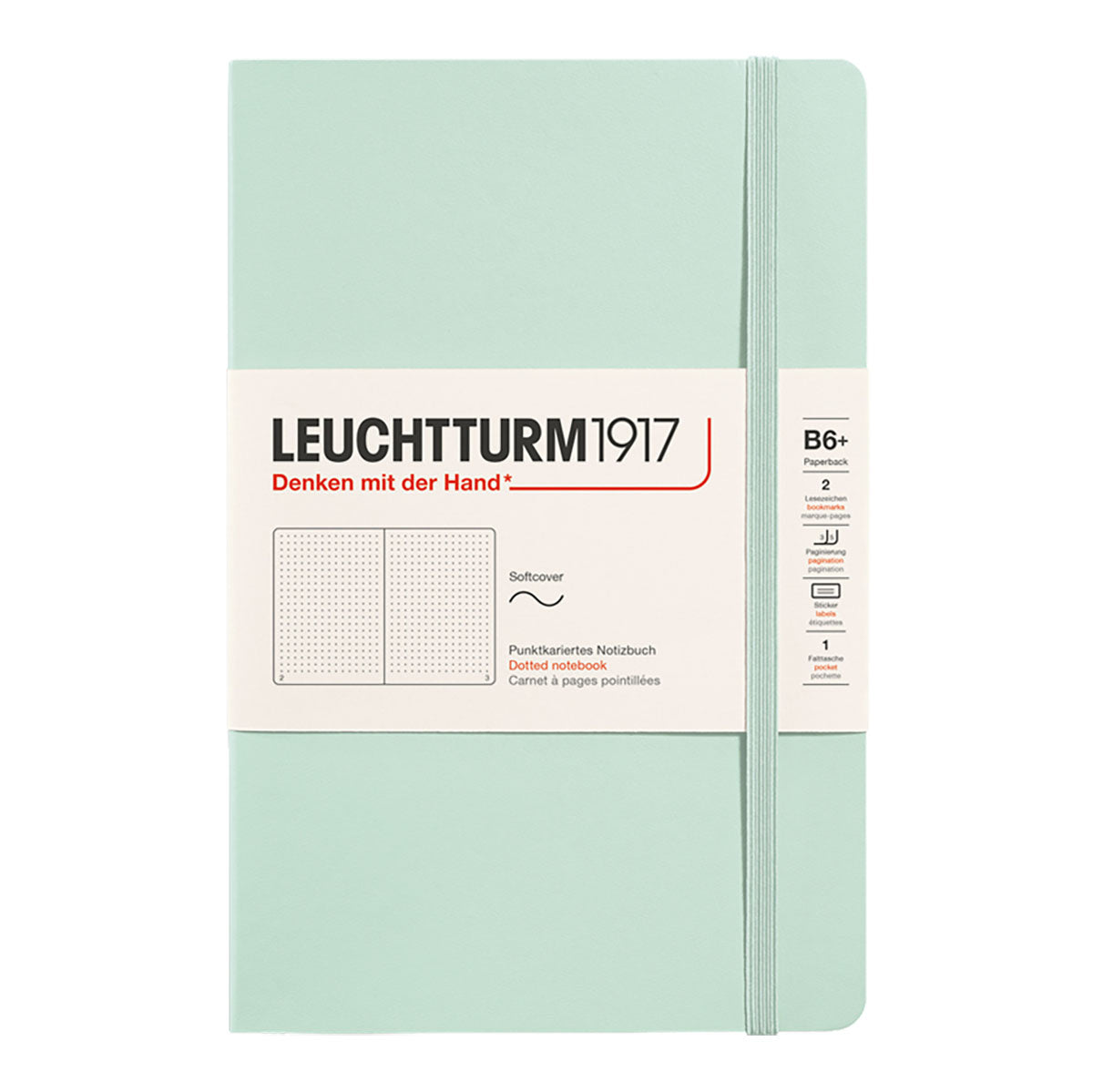 Leuchtturm1917 Notebook B6+ Soft Cover, Dotted