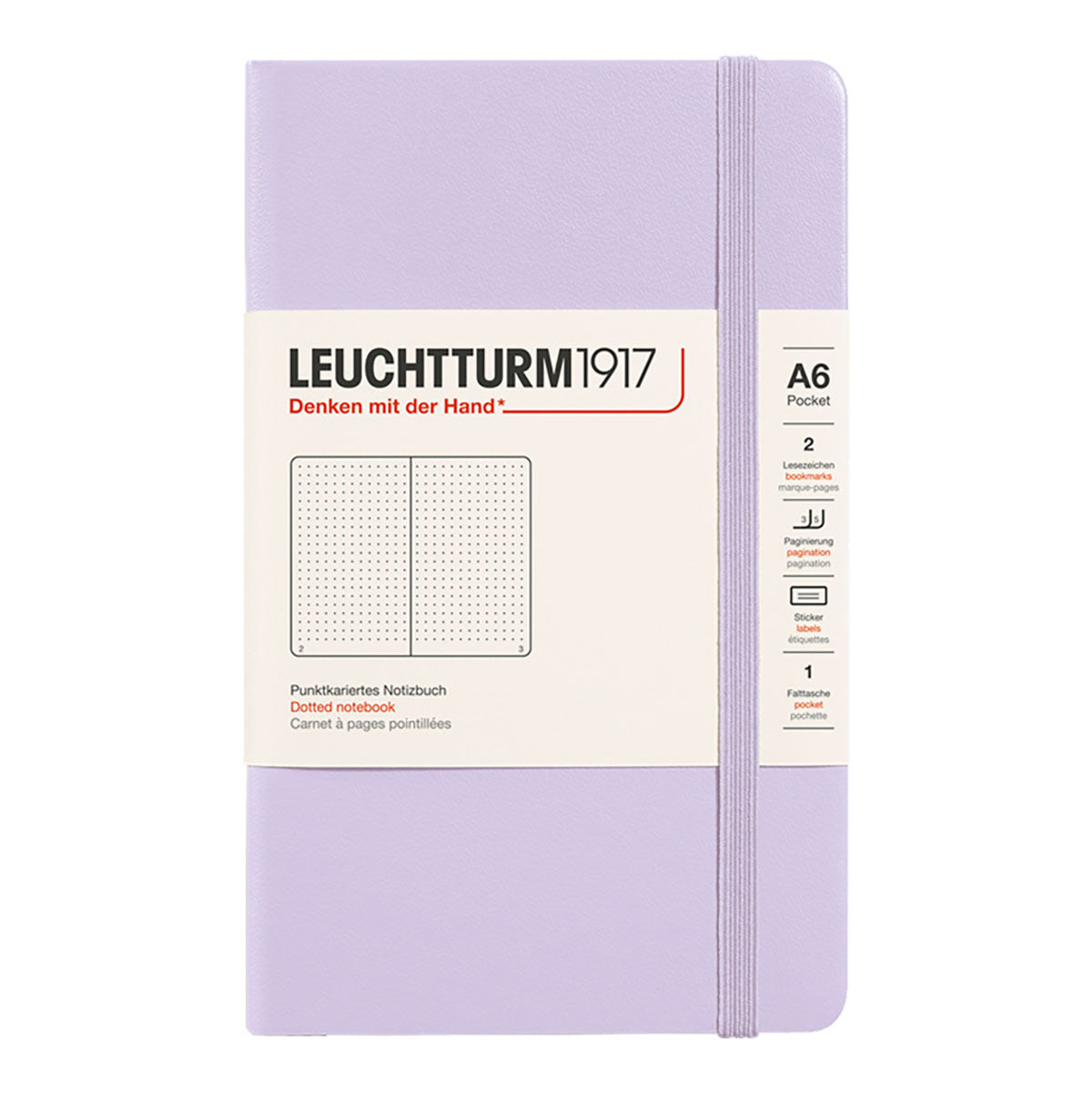 Leuchtturm1917 Pocket Notebook A6, Dotted