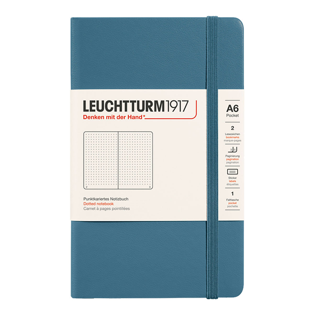 Leuchtturm1917 Pocket Notebook A6, Dotted