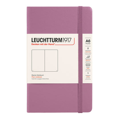 Leuchtturm1917 Pocket Notebook A6, Plain