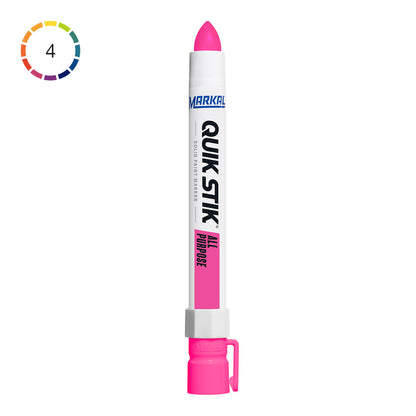 Markal Quik Stik All Purpose Solid Paint Marker Fluorescent