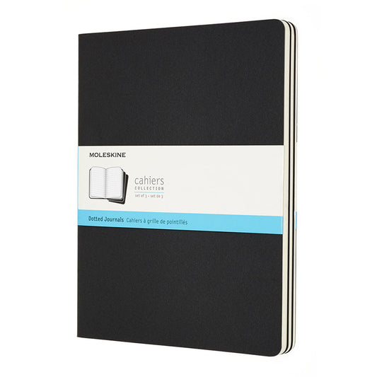 Moleskine Cahier X-Large Journal Dotted Set of 3