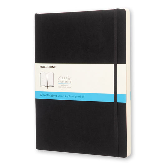 Moleskine Classic X-Large Notebook Soft Cover Dotted