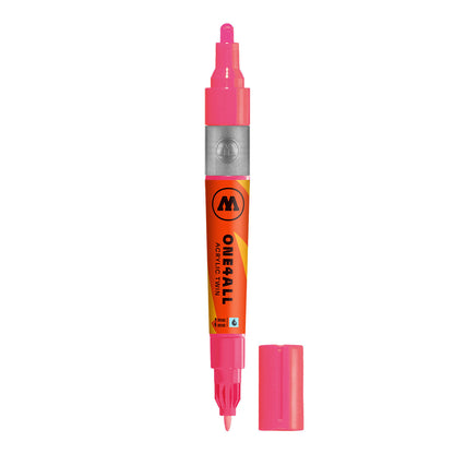 Molotow ONE4ALL Acrylic Twin Marker - 262 Antistatik Neon Red Fluo
