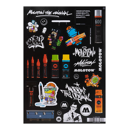Molotow Sticker Sheet Set B