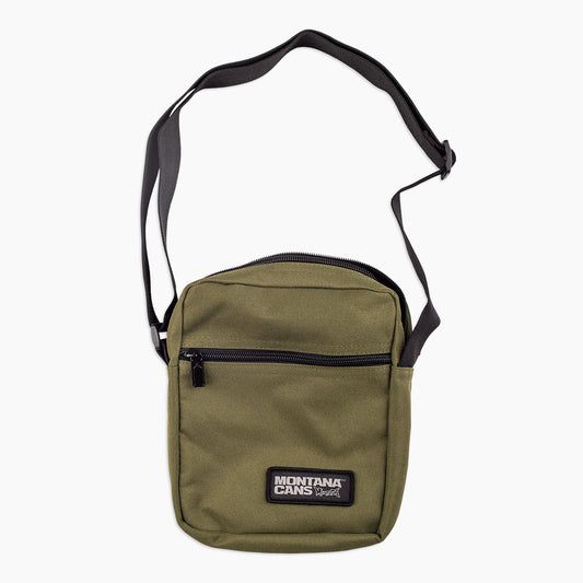 Montana Cans Khaki/Orange Shoulder Bag