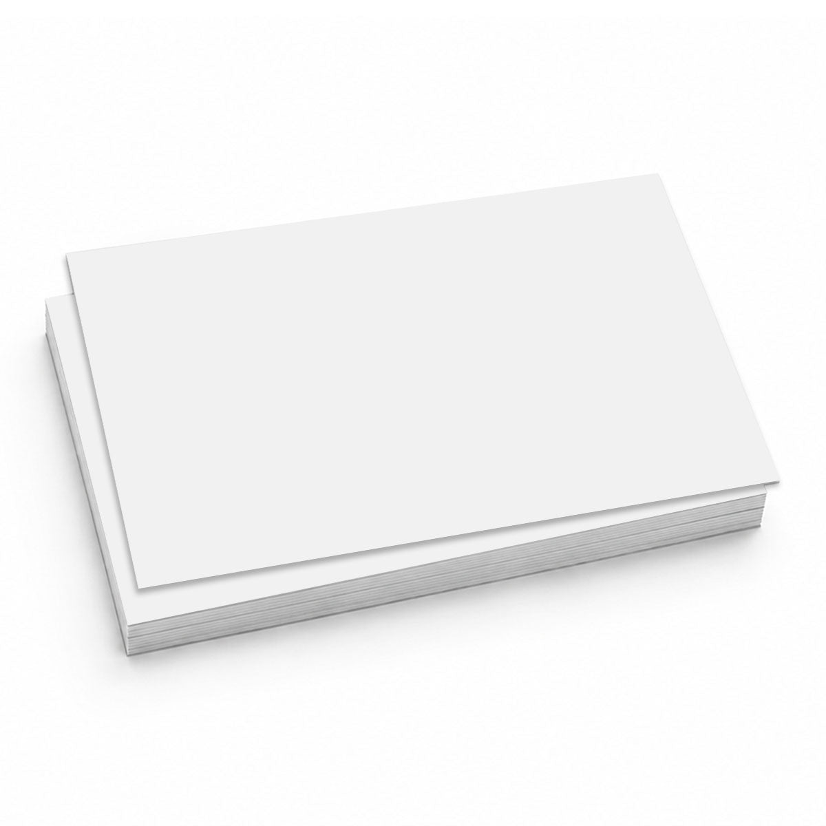 NICE SLAPS Standard Sticker Blanks White, Large 50pcs