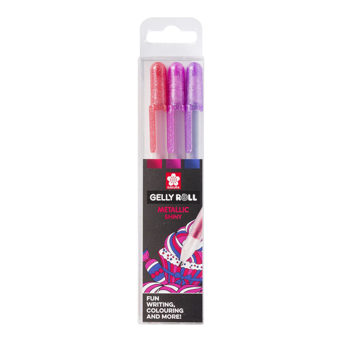 Sakura Gelly Roll 10 Metallic 0.5 mm 3 set Sweets Colors