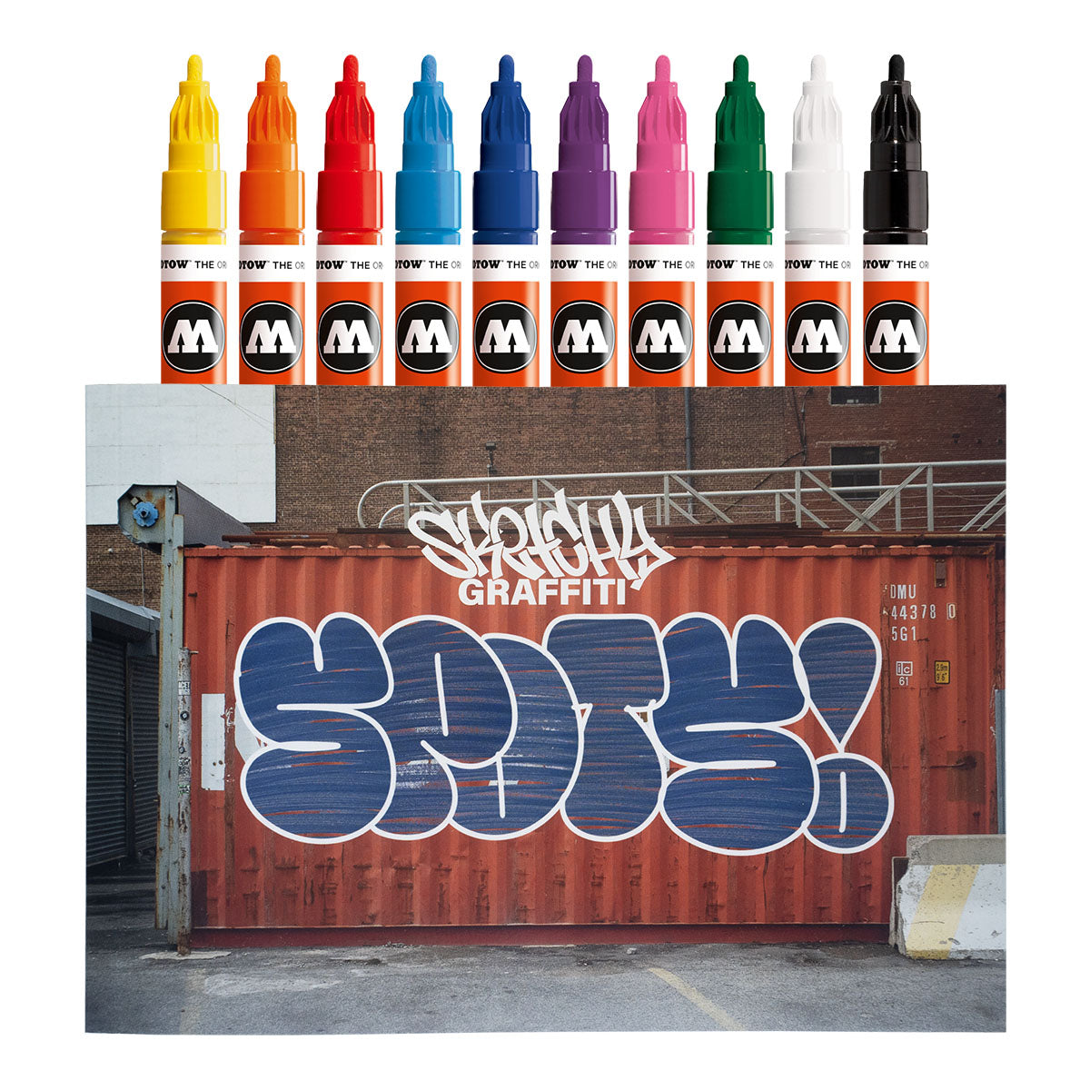 Sketchy Graffiti Spots Molotow Sketch Pack