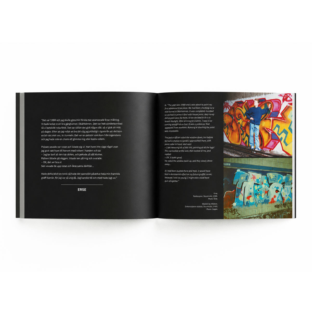 Svensk Old School Graffiti Softcover