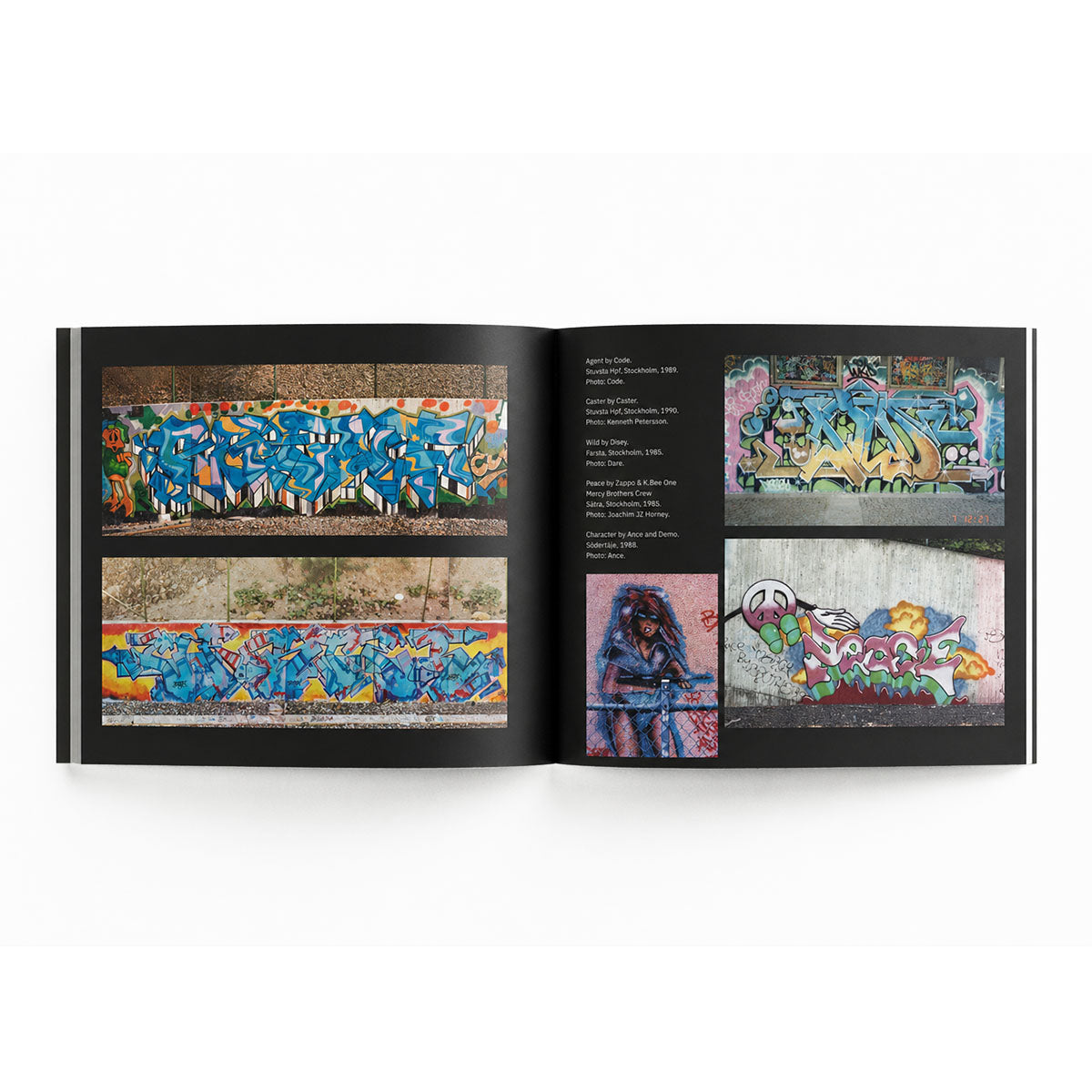 Svensk Old School Graffiti Softcover