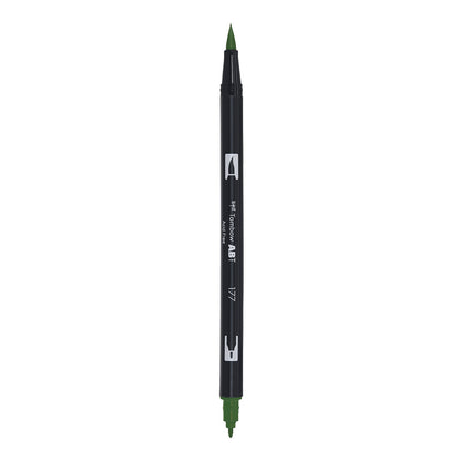 Tombow ABT Dual Brush Pen - 177 Dark Jade