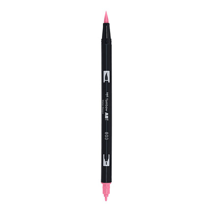 Tombow ABT Dual Brush Pen - 803 Pink Punch